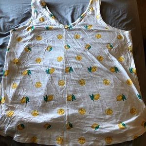 Lemon print 24/7 tank